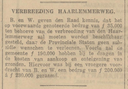 19250224-Maasbode Verbreding Haarlemmerweg, onteigening