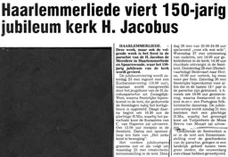 19870523 Haarlemmerliede viert 150-jarig jubileum H. Jacobus kerk