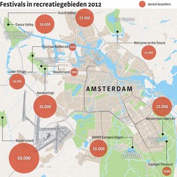20120221-PR festivals in recreatiegebieden 2012 met bezoekersaantallen
