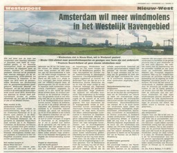 20121107-WP Amsterdam wil meer windmolens in havengebied