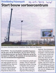 20130219-WW Start bouw sorteercentrum PostNL Polanenpark