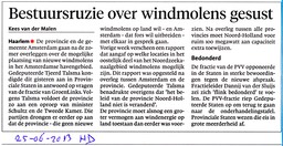 20130625-HD Bestuursruzie over windmolens Amsterdam