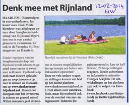 20140212-HW Denk mee met Rijnland, Veerplas