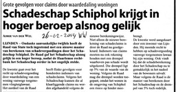 20140226-WW Schadeschap Schiphol krijgt gelijk