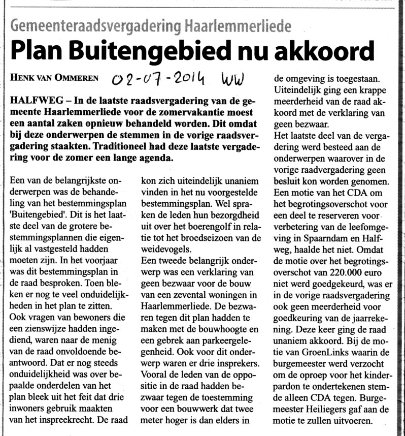 20140702-WW Bestemmingsplan Buitengebied en Bouwplan Liedeweg akkoord,  55