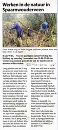 20141022-WW Werken in de natuur in Spaarnwouderveen