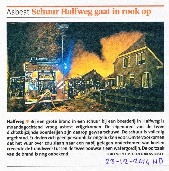 20141223-HD Schuur Halfweg gaat in vlammen op, Groeneweg 8