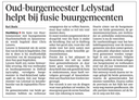 20160831-HD-hm Oud-burgemeester Lelystad helpt bij fusie buurgemeenten