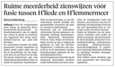 20170220-HD Meerderheid zienswijzen voor fusie tussen H'liede en Haarlemmermeer