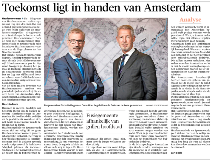 20181229-HD Toekomst ligt in handen van Amsterdam, fusie