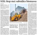 20200701-HD SER, Stop met subsidies biomassa