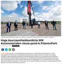 20200716-HCNi Hoge duurzaamheidsambitie WM Automaterialen nieuw pand in Polanenpark