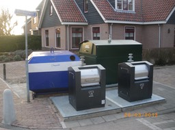 Nieuwe milieu containers in  2012